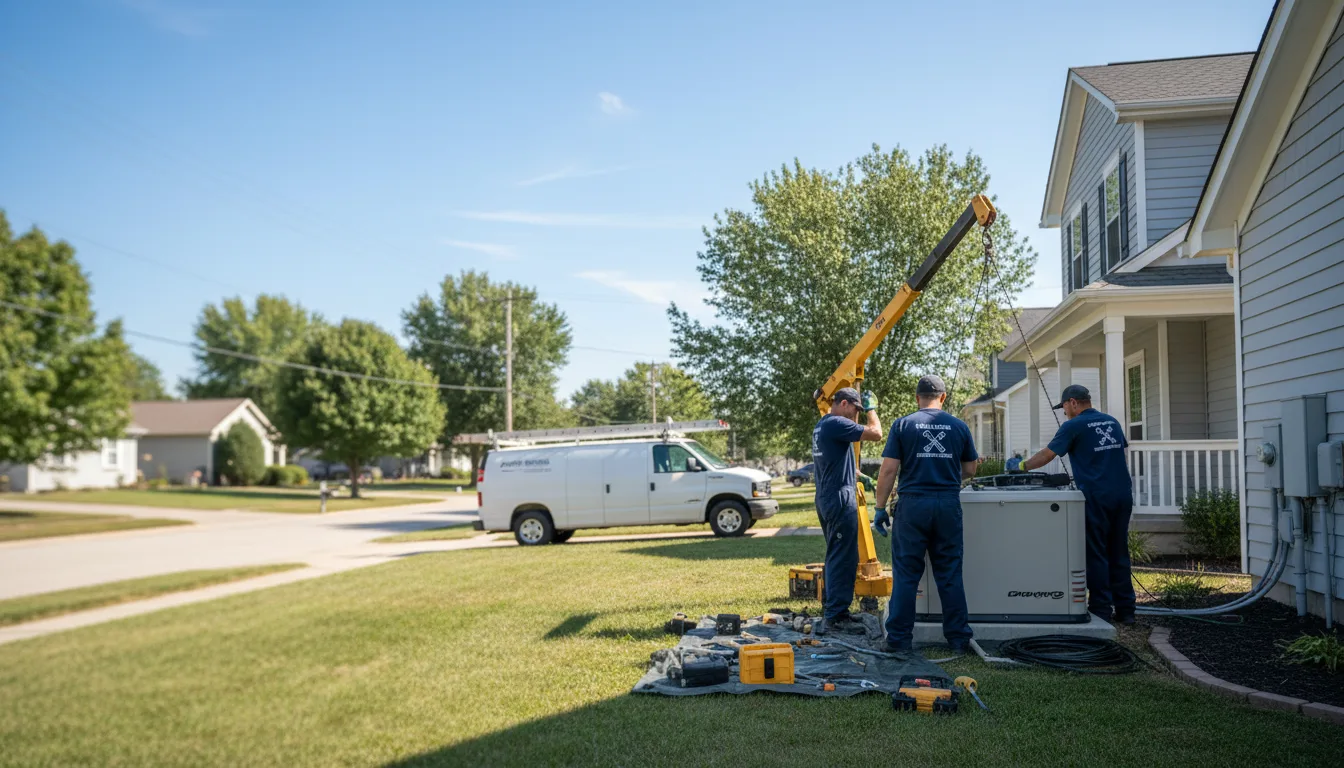 Generator Installation in Brooksville, MS near me